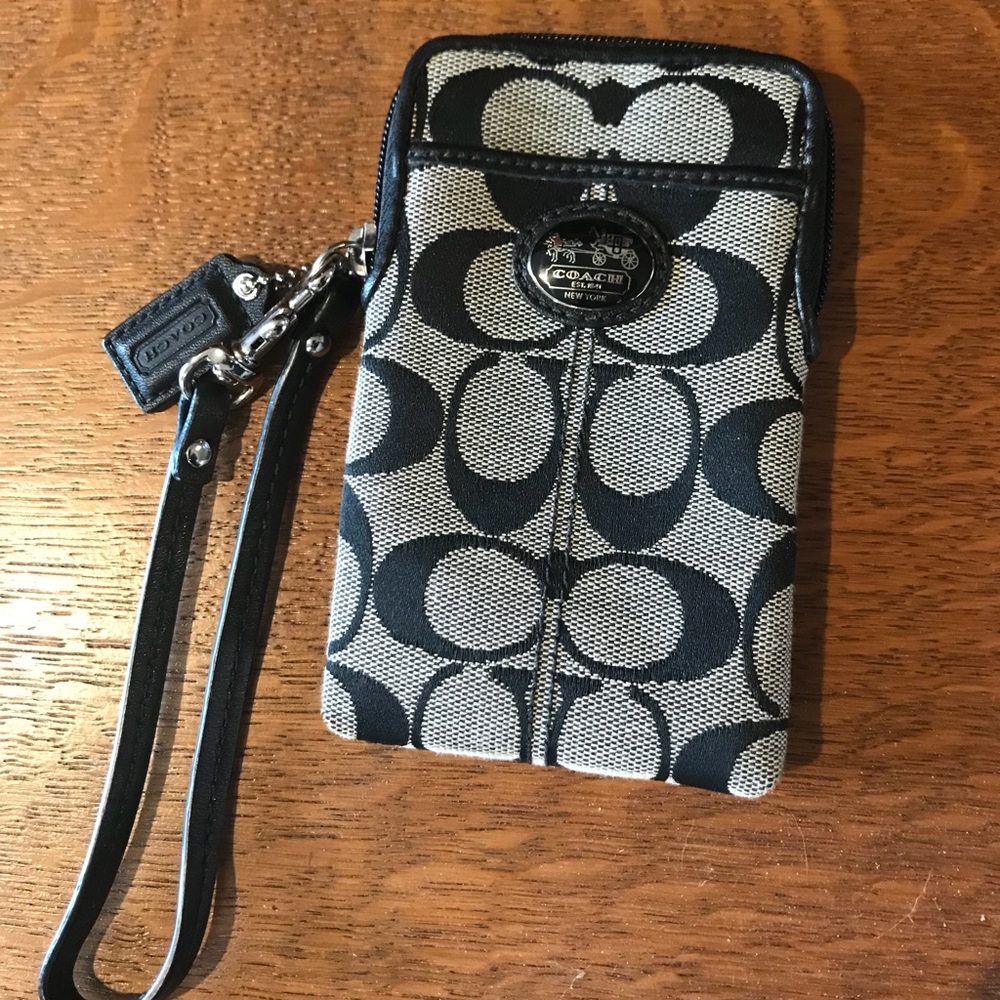 Coach wristlet